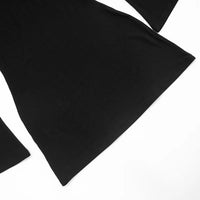 Inclined Shoulder Long Sleeve Sexy Mini Dress