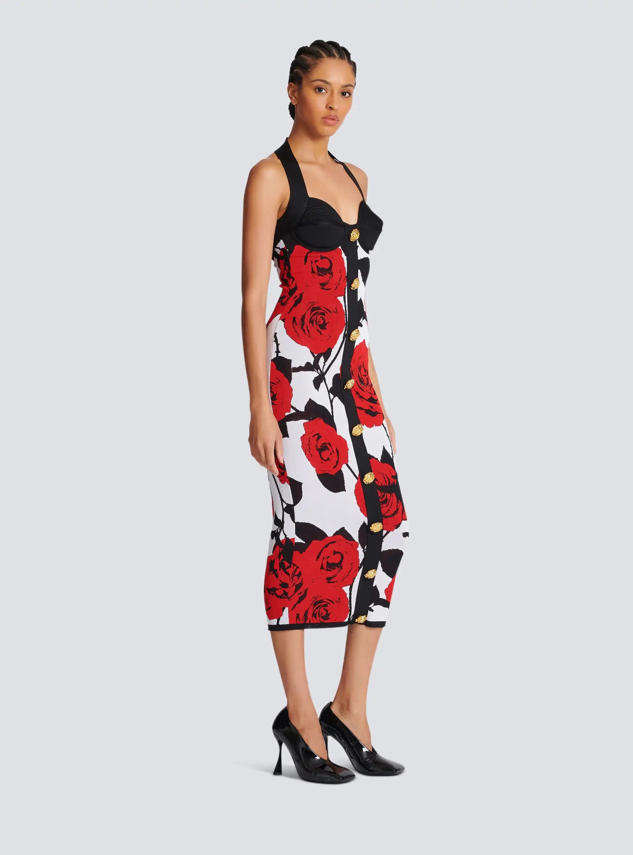 Red Rose Romance Midi