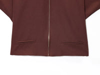 Short Sleeve Zipper Cropped Jacket