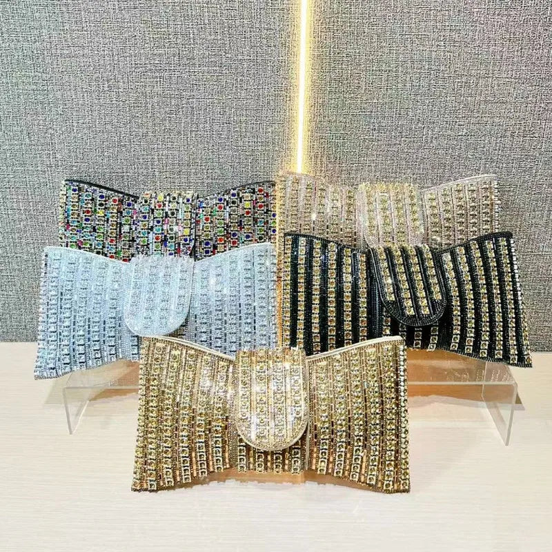 Glitz & Grace Bow Clutch
