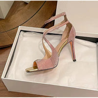 Square Toe Stiletto Heels