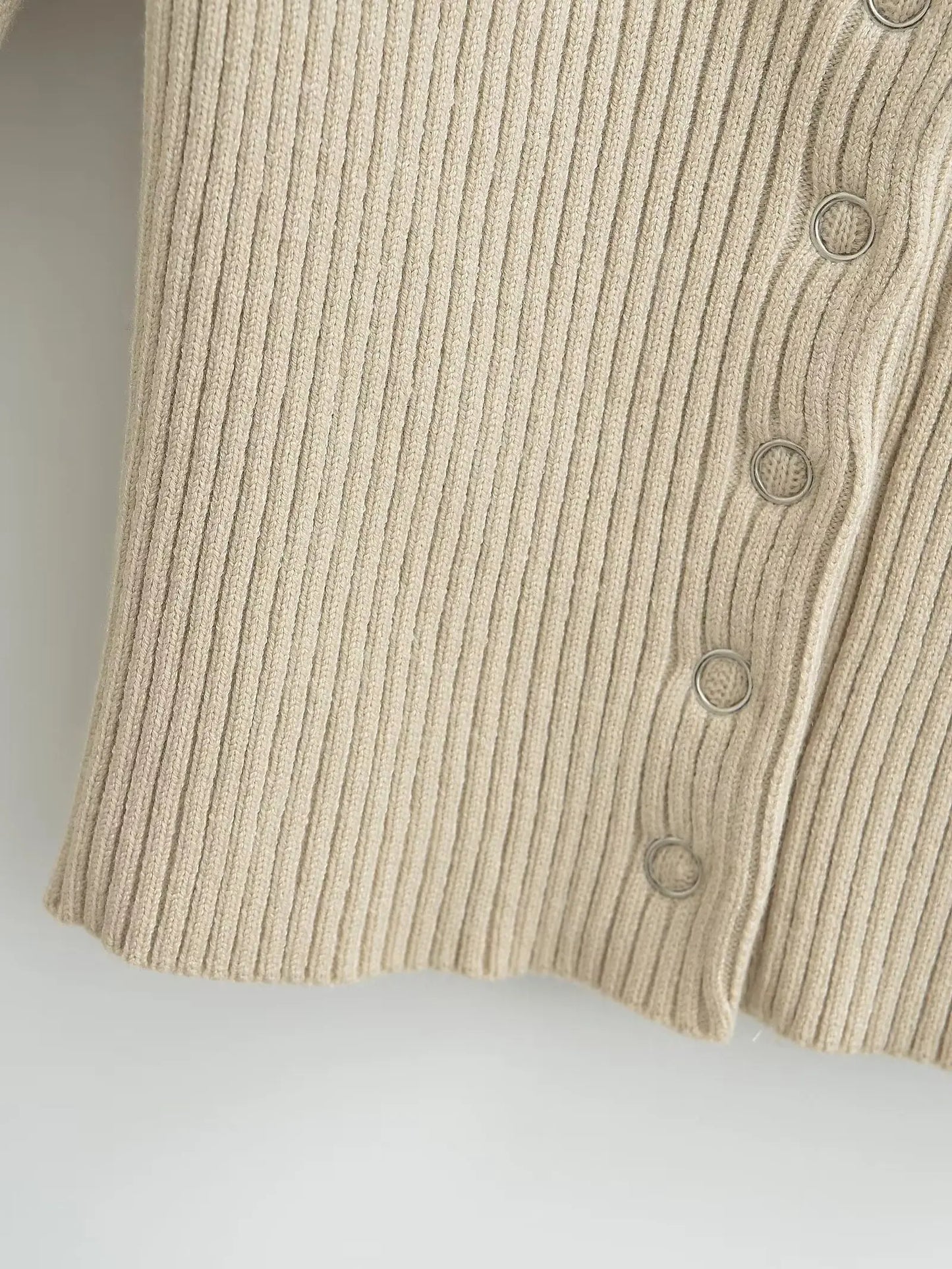 "It Girl" Waist-Detail Cardigan