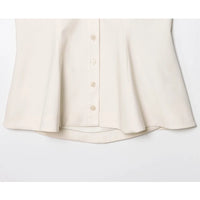 Striped Halter Backless Top Vest