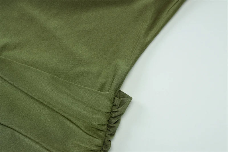 Olive Temptation Mini Dress