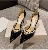 Pearl Whisper Stiletto Pumps