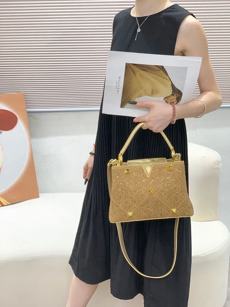 Luxury Diamonds Shoulder Crossbody Bag