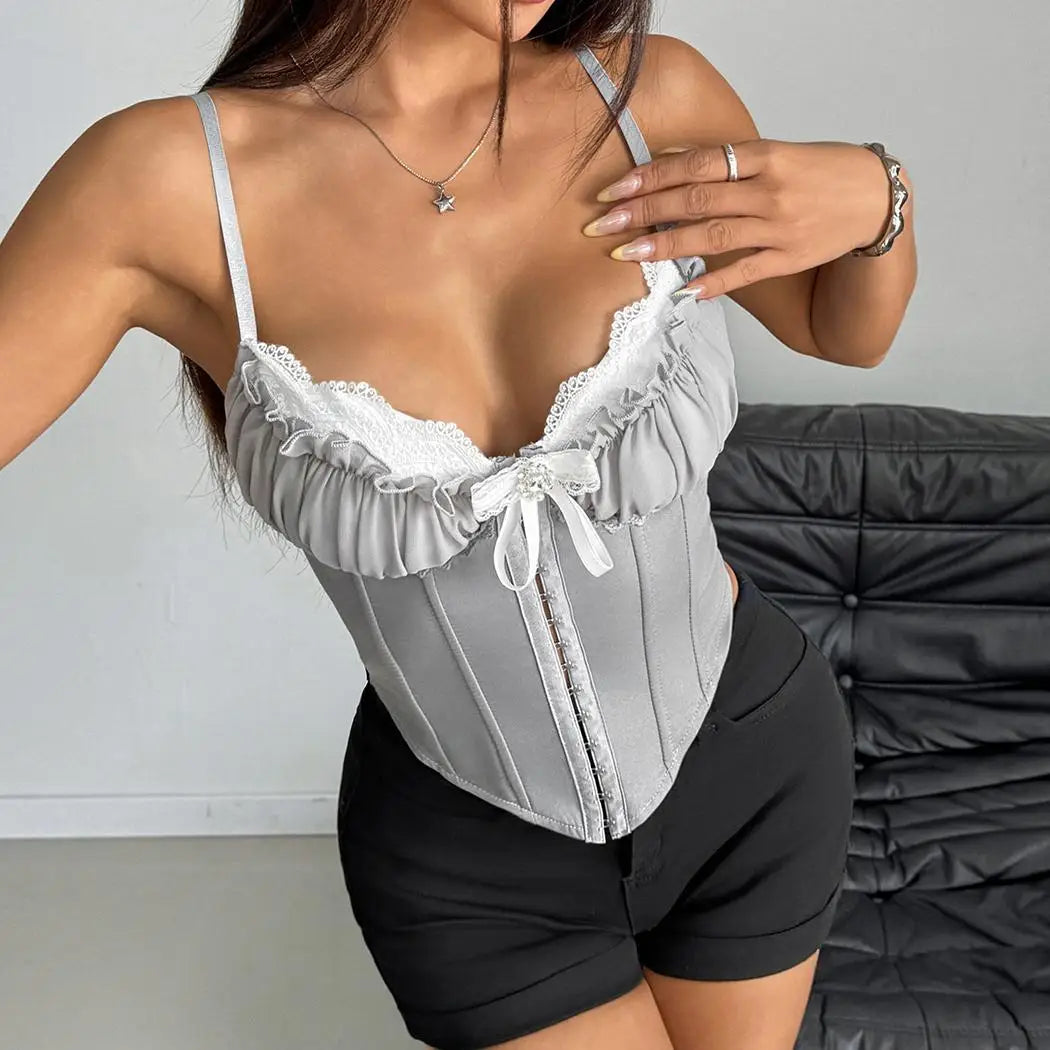 Sweetheart Ruffle Corset