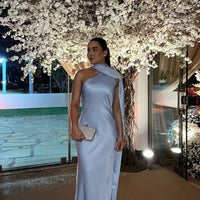 Luxe Radiance Halter Gown