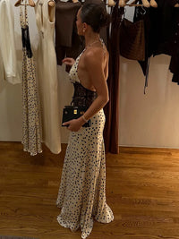 Polka Dot Passion Lace Maxi