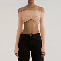 See Through Mesh Crop Top