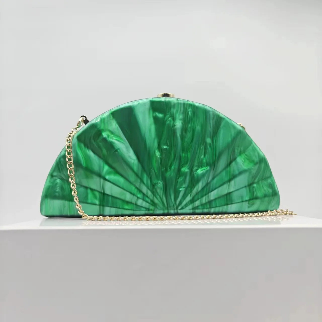 Marble Luxe Evening Clutch