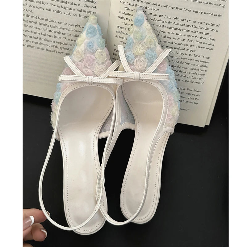 Love Letter Lace Slingbacks