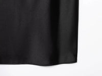 Satin Halter Backless Top