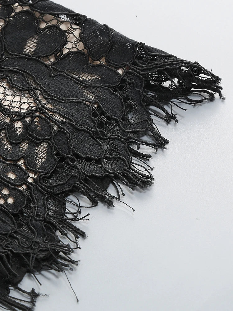 All Eyes On Lace Dress