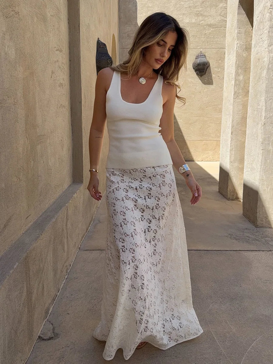 Pure Intentions Lace Maxi