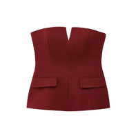 Front Pocket Tube Top