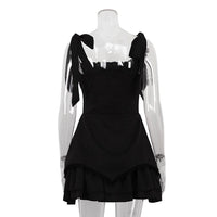 Sleeveless Ruffled Sexy Mini Dress