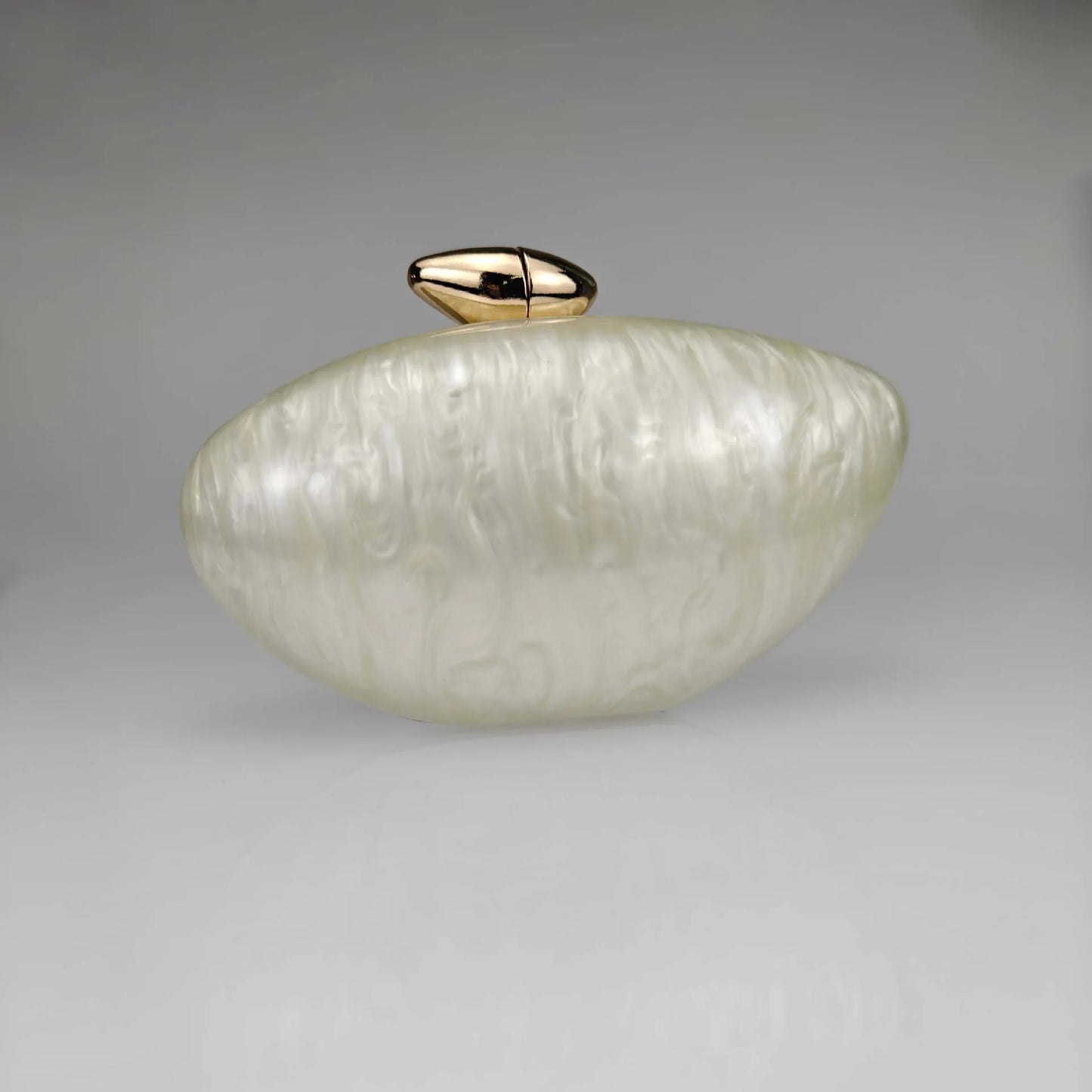 Acrylic Egg Shape Cutch Bag