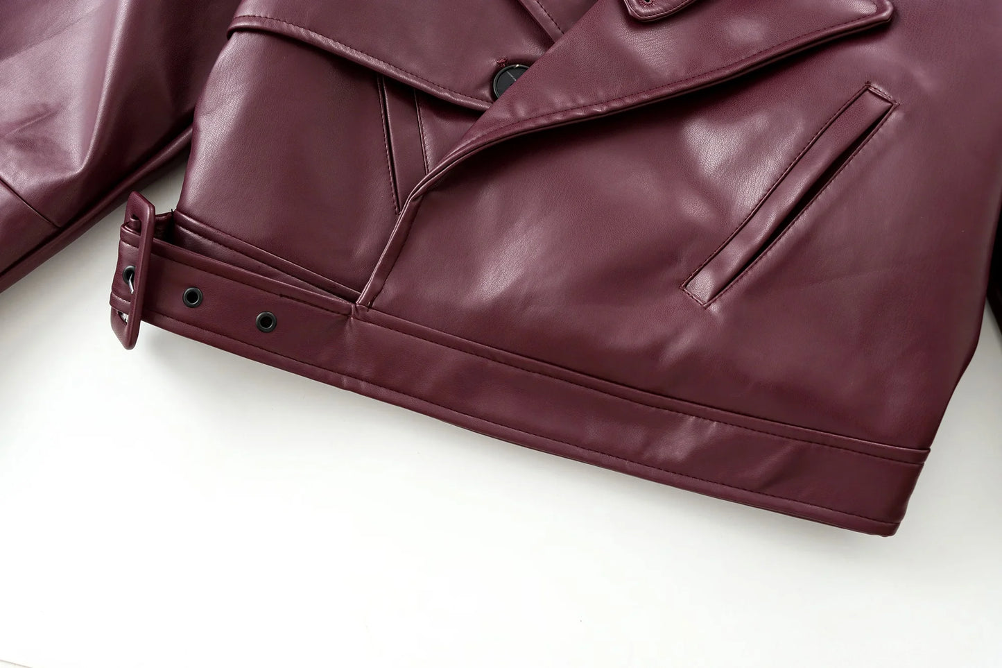 Vixen Vibes Belted Moto