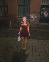 A-Line Strapless Sexy Mini Dress