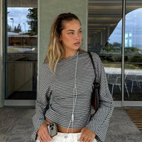 Weekend Lines Fitted Tee