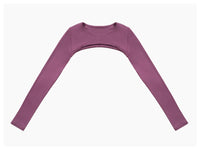 Crop Top Long Sleeve Leggings Set