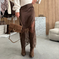 Lace Trim Muse Skirt