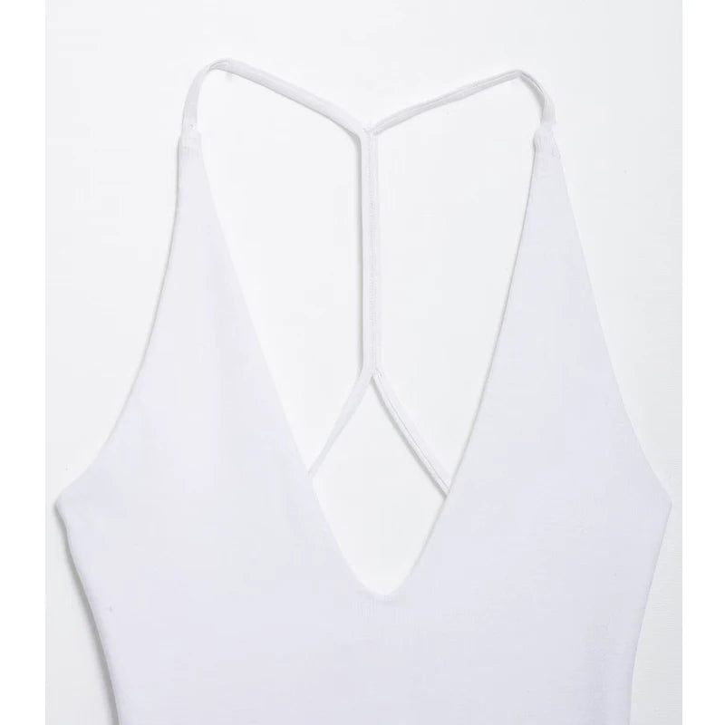 Sexy Backless Sleeveless Bodysuit