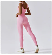 Seamless One-Piece Yoga Jumpsuit