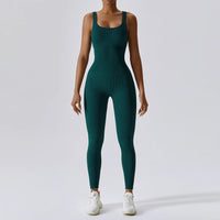 Seamless One-Piece Yoga Jumpsuit
