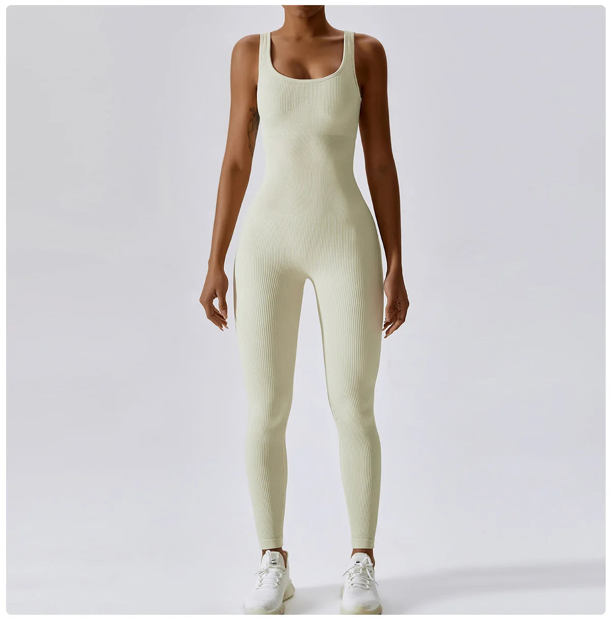 Seamless One-Piece Yoga Jumpsuit