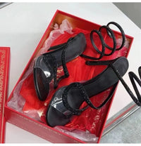 Black Magic Coil Heels