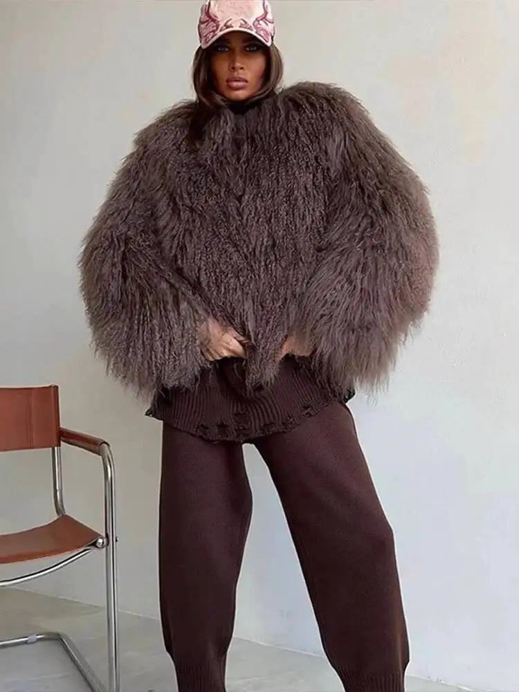 Brown Sugar Fluff Coat