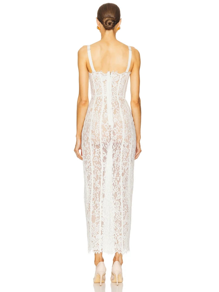 All Eyes On Lace Dress