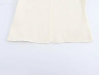 Short Sleeve Knitwear Cropped Cardigan