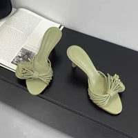 Bowknot Narrow band  High heels