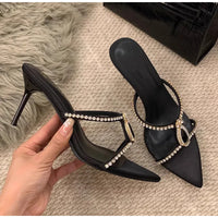 Luxury Rhinestones Gem Stiletto High heels