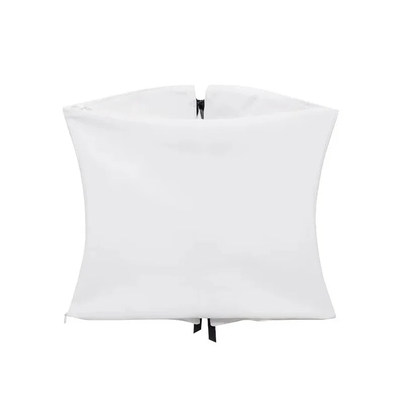 Bow Ties Cut Out Tube Top